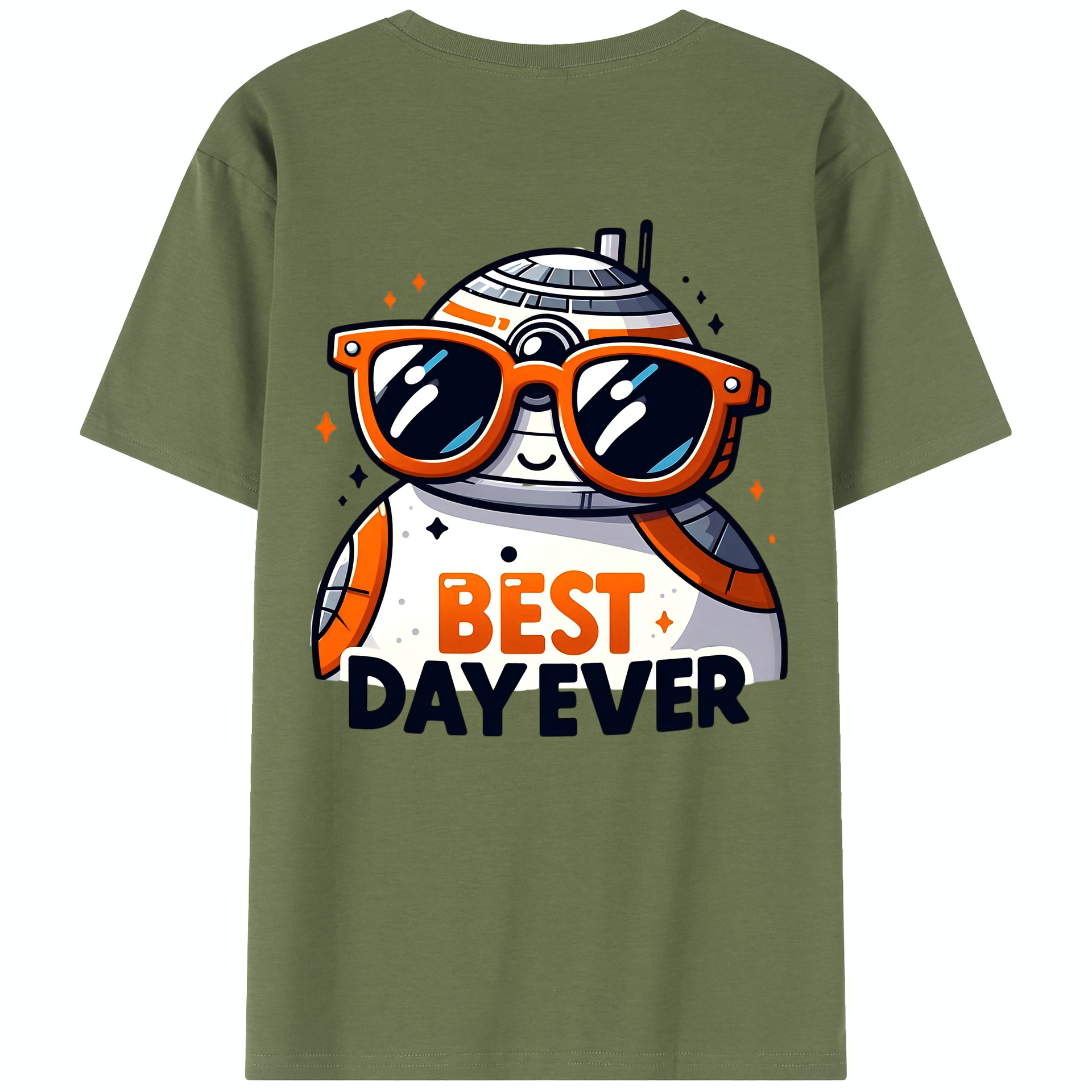（画像用） スター・ウォーズ Star Wars 綿100％半袖Tシャツ（背面プリント）